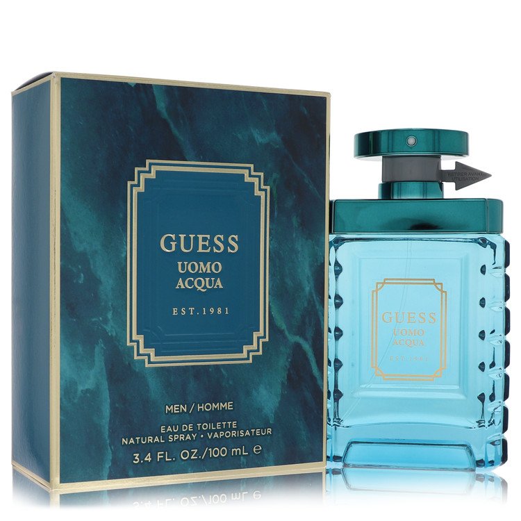 Guess Uomo Acqua by Guess Eau De Toilette Spray 3.4 oz for Men 