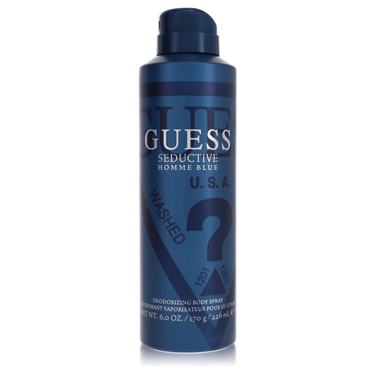 Guess Seductive Homme Blue by Guess Body Spray 6 oz for Men 