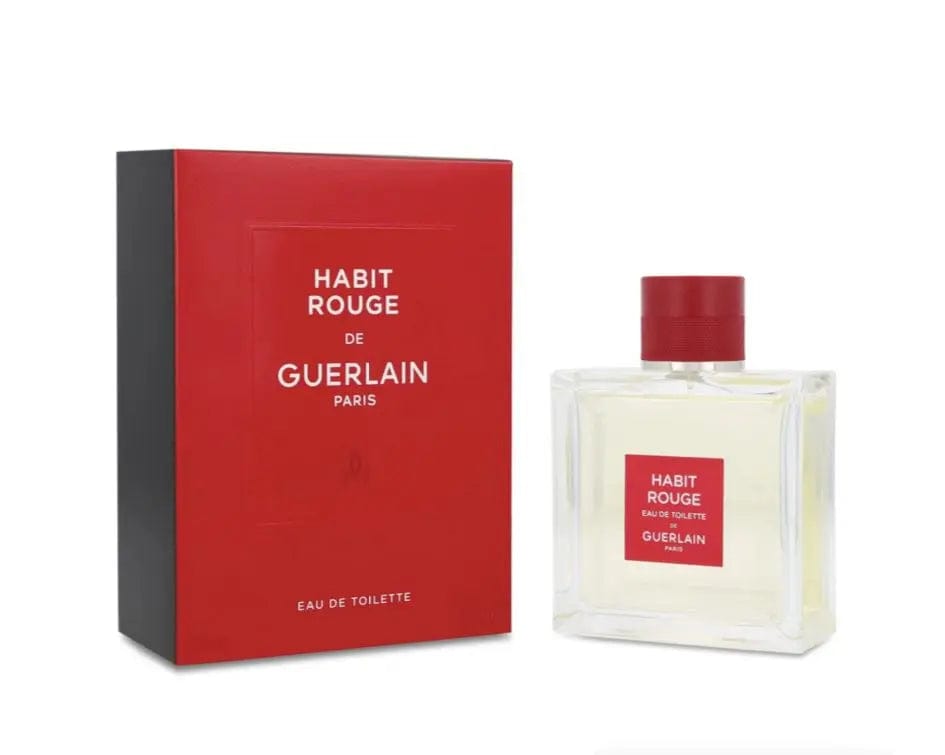 Guerlain Habit Rouge For Men 3.3 oz EDT Spray by perfumesandrea
