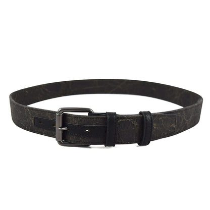 Gunmetal Roller Italian Kraft Paper Vegan Belt (Only size 36 brown) by Doshi FCSA