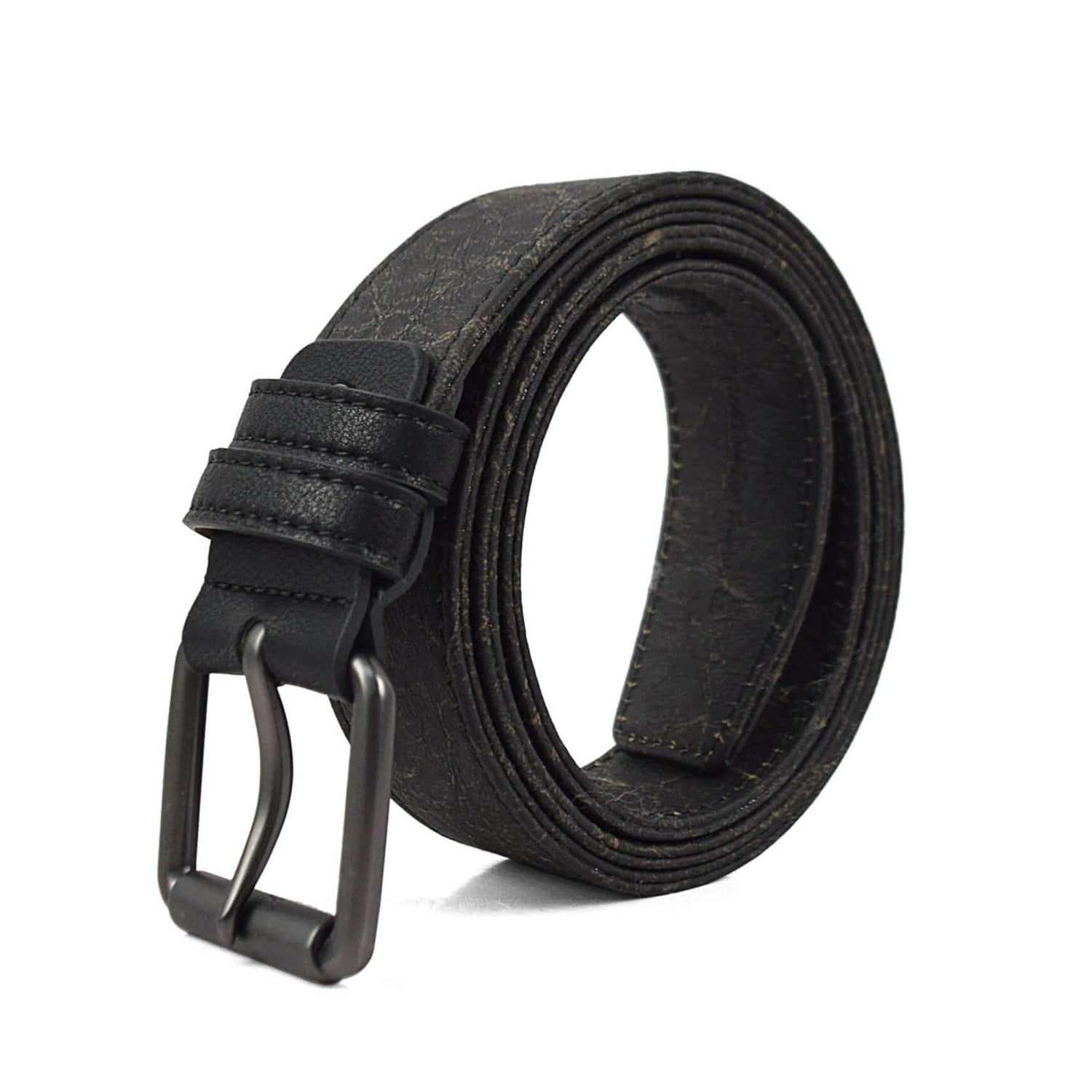 Gunmetal Roller Italian Kraft Paper Vegan Belt (Only size 36 brown) by Doshi FCSA