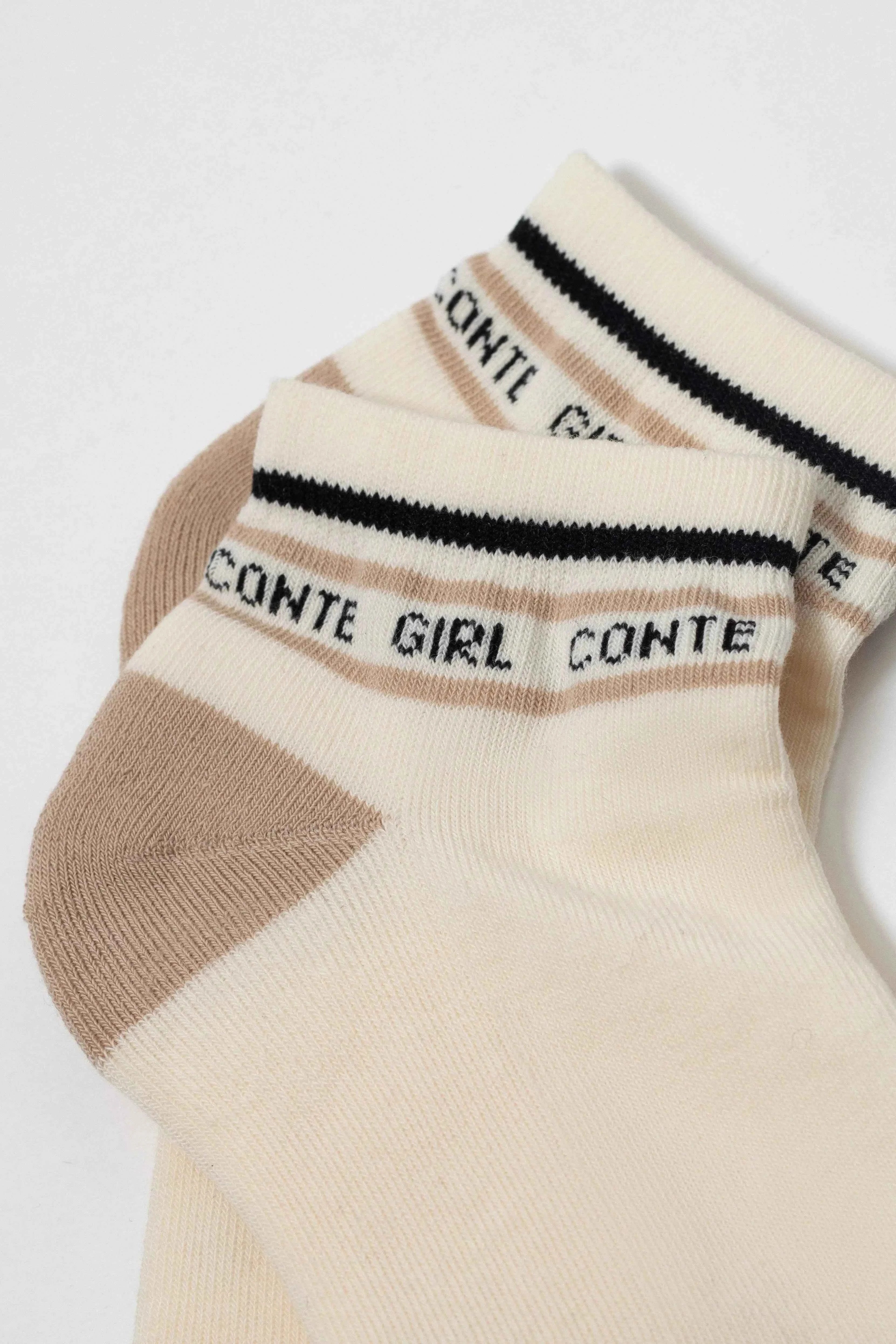 Cotton Ankle Socks Conte Active 572 - Terry Foot