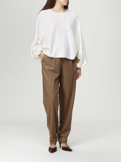 Max Mara Pants Woman Brown by Luosophy