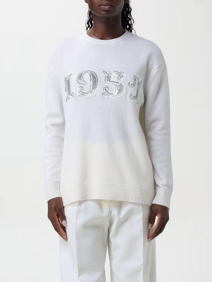 Max Mara Sweater Woman Yellow Cream