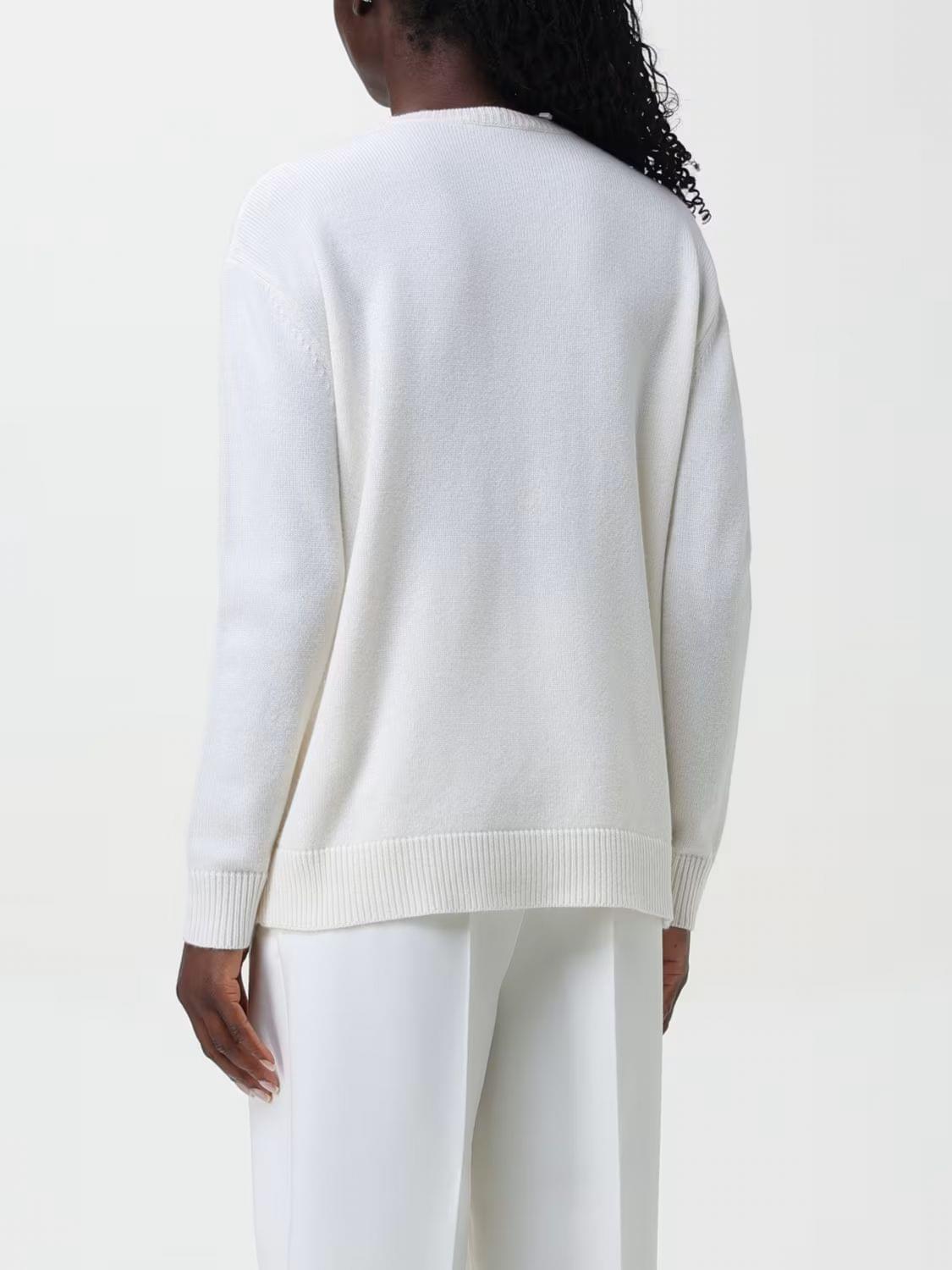 Max Mara Sweater Woman Yellow Cream