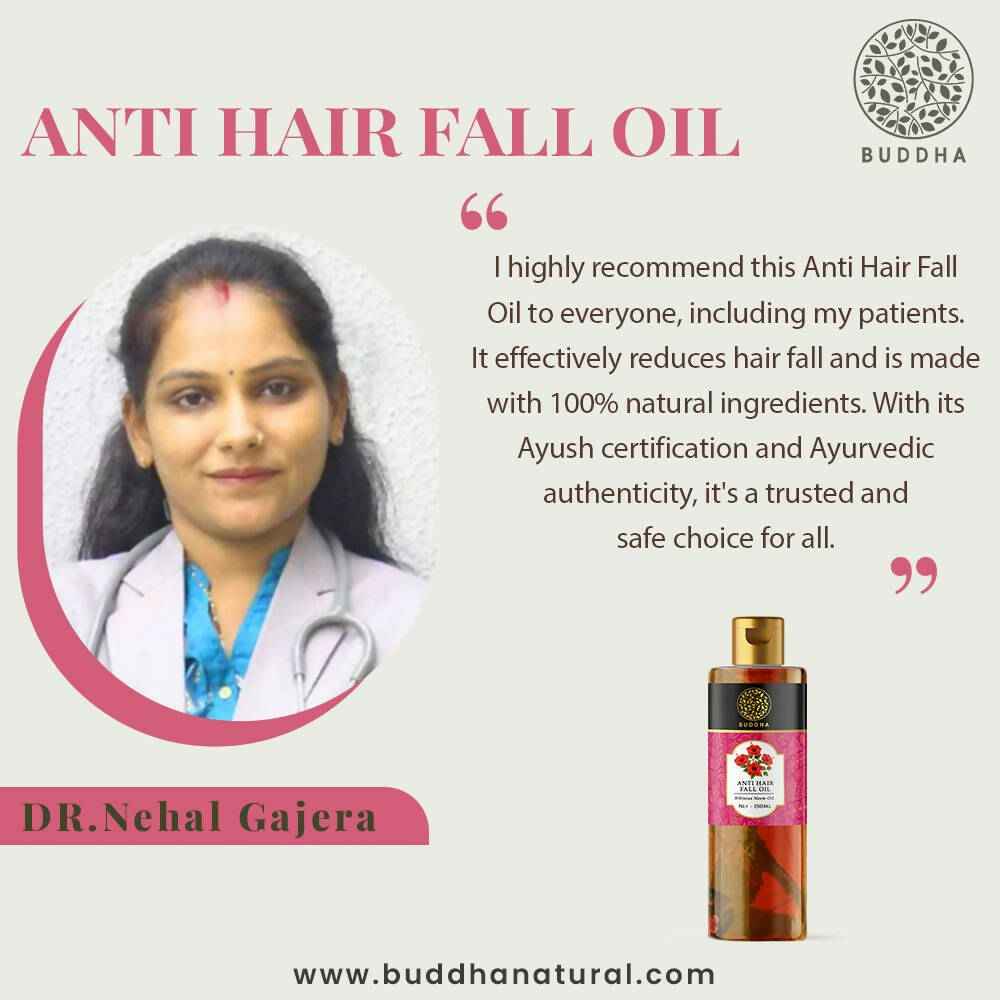 Buddha Natural Hair Oil For Men &amp; Women