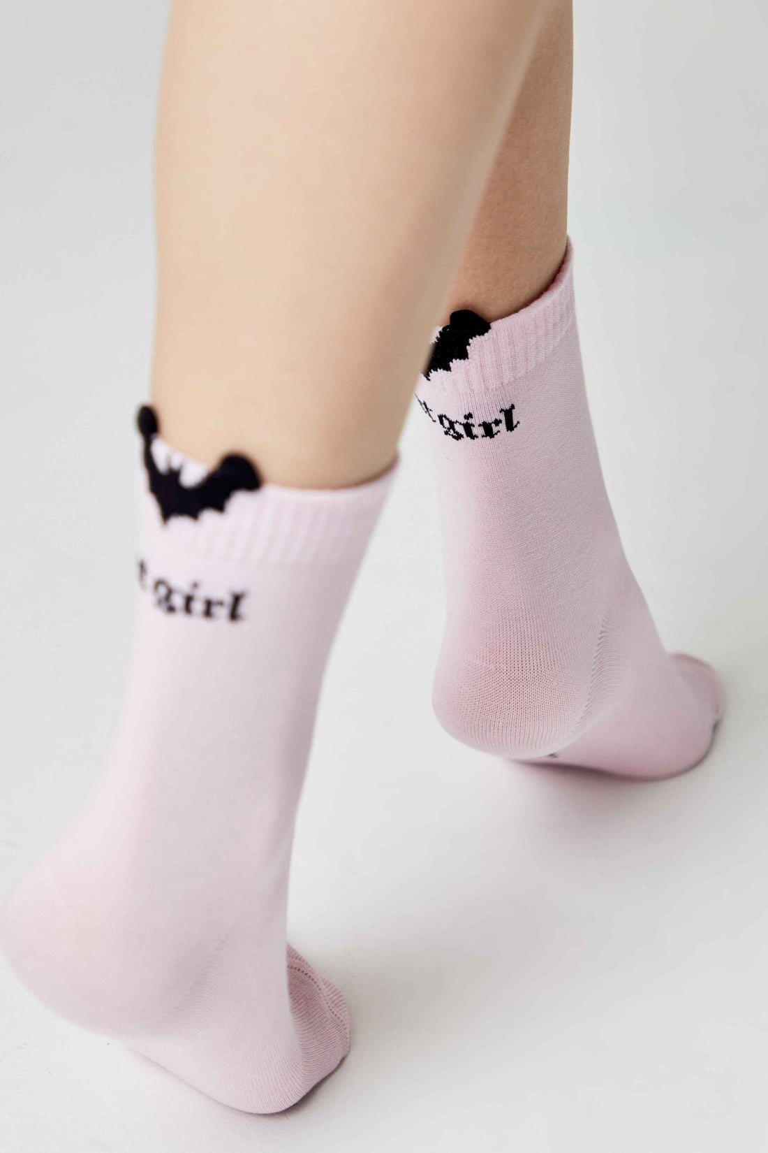Cotton Socks Conte Classic 245 - Picot "Batgirl"