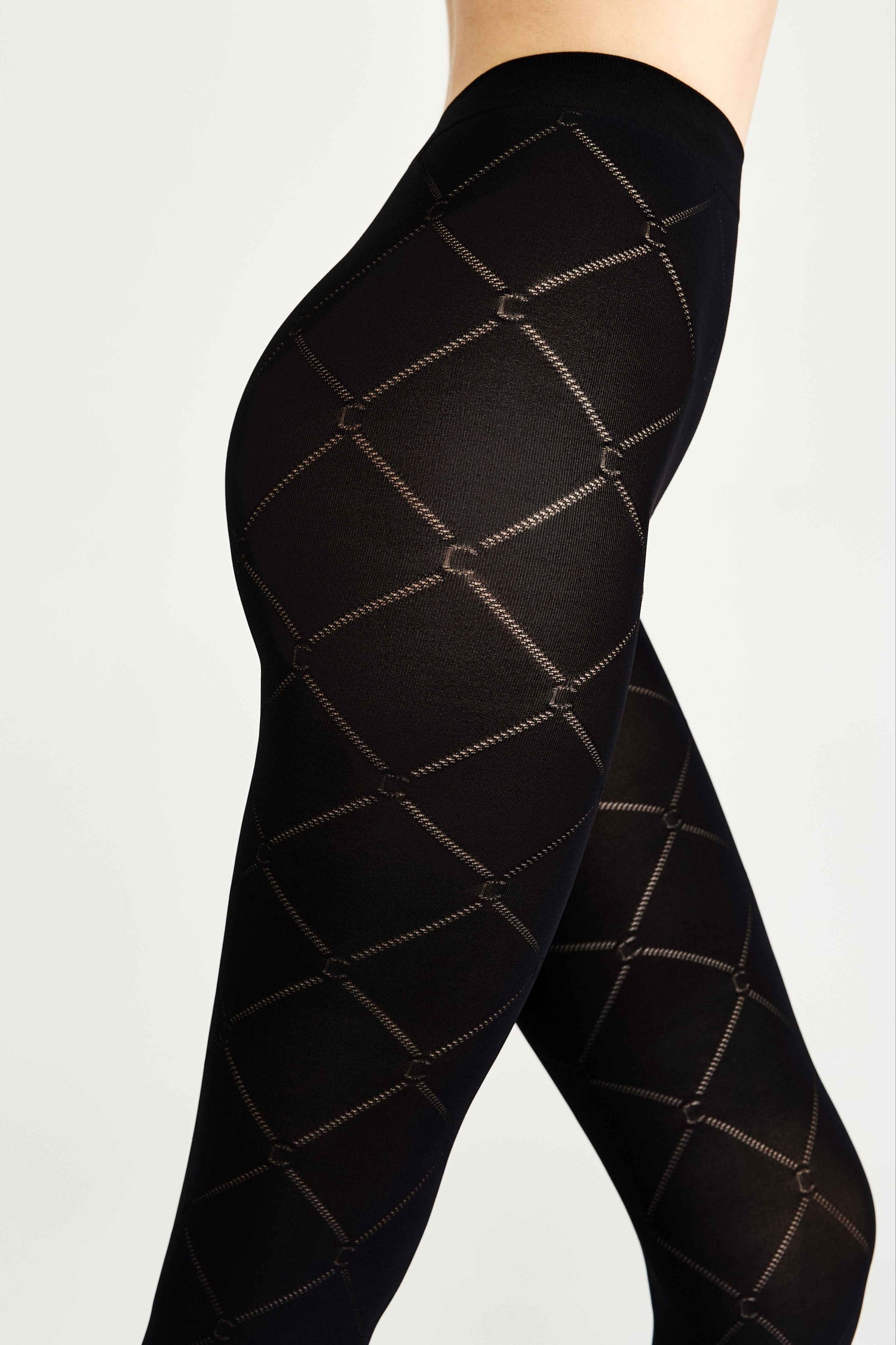 Fantasy Tights Conte History - Diamond Pattern
