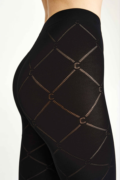 Fantasy Tights Conte History - Diamond Pattern