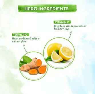 Mamaearth Vitamin C Daily Glow Sunscreen SPF 50 PA+++ for Sun Protection &amp; Glow