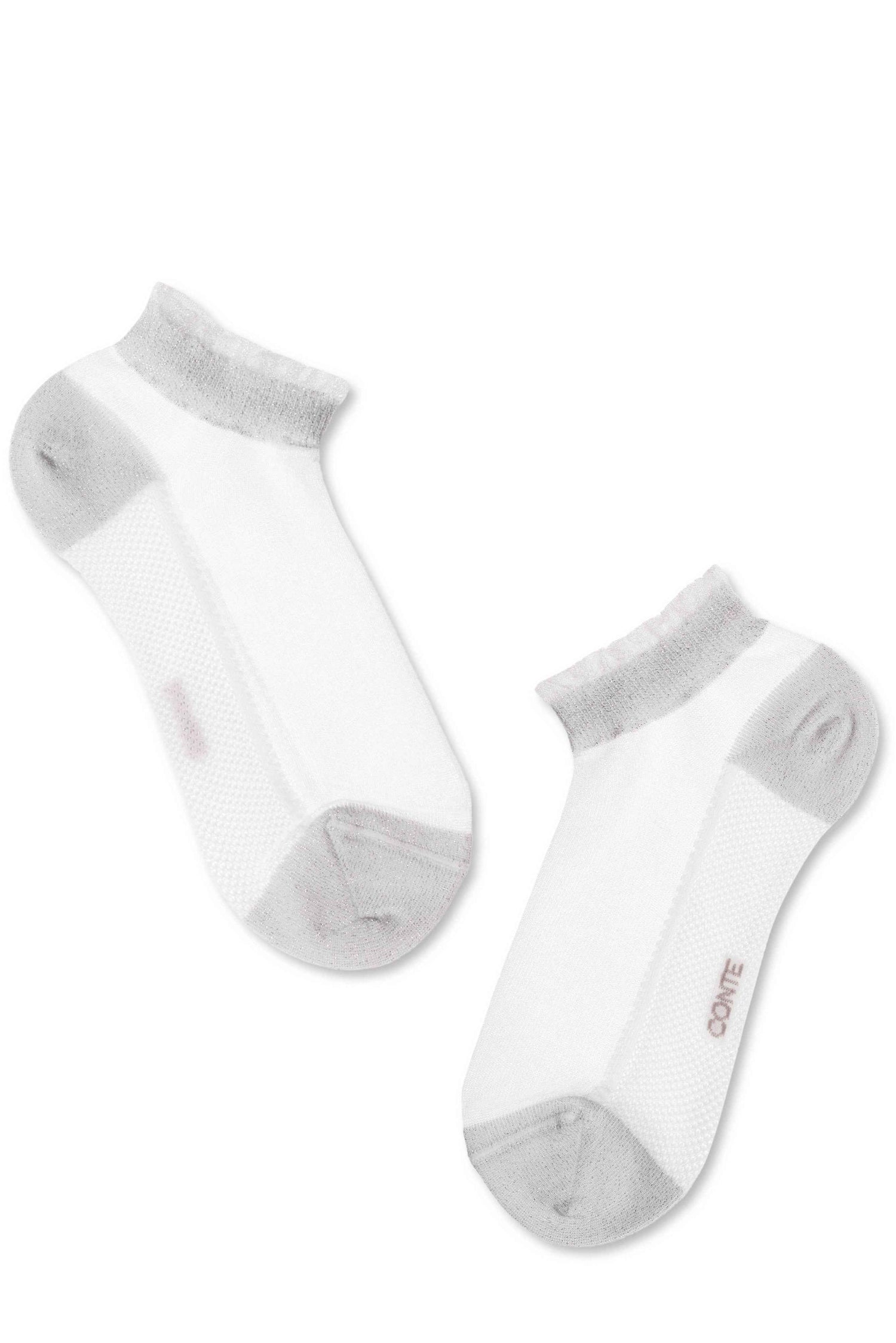 Ankle Socks Conte Active - 229 Transparent with Lurex