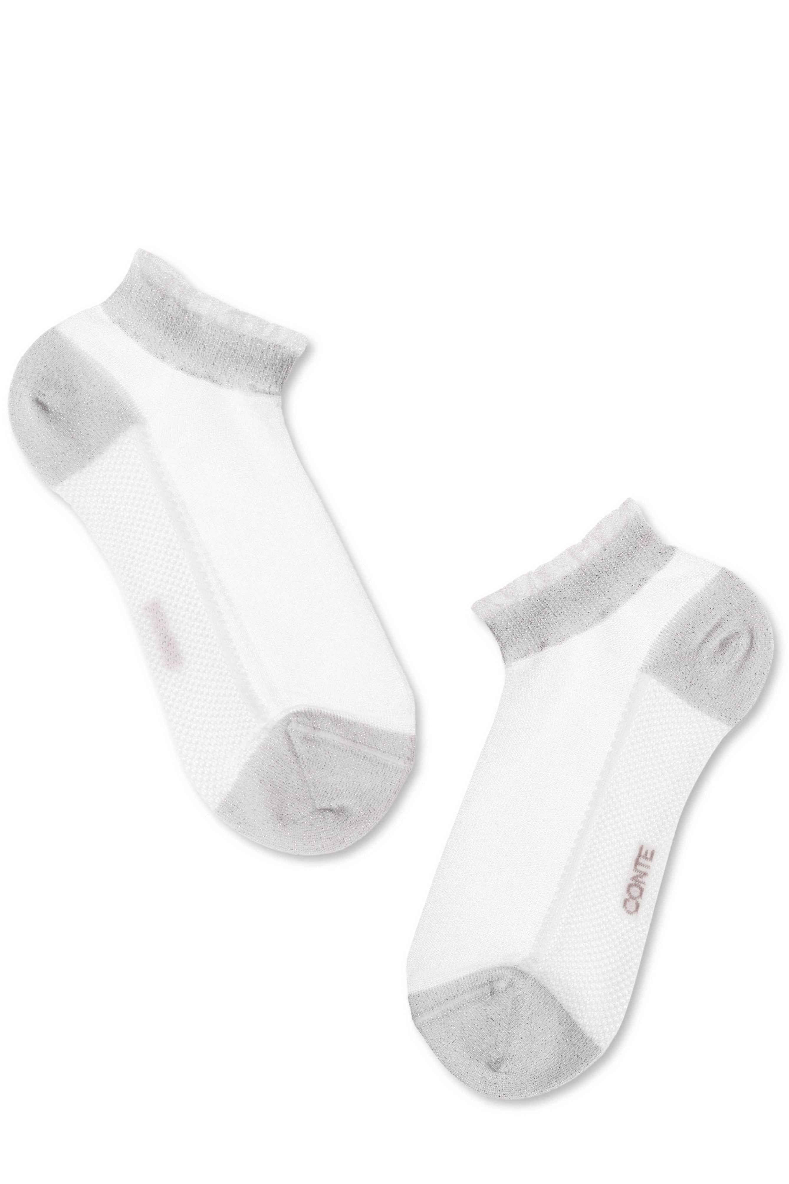 Ankle Socks Conte Active - 229 Transparent with Lurex