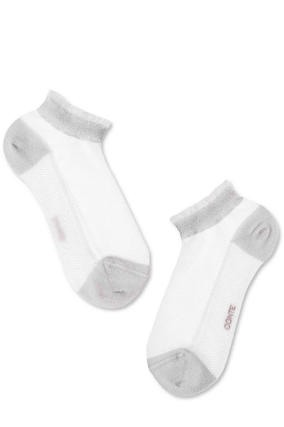 Ankle Socks Conte Active - 229 Transparent with Lurex