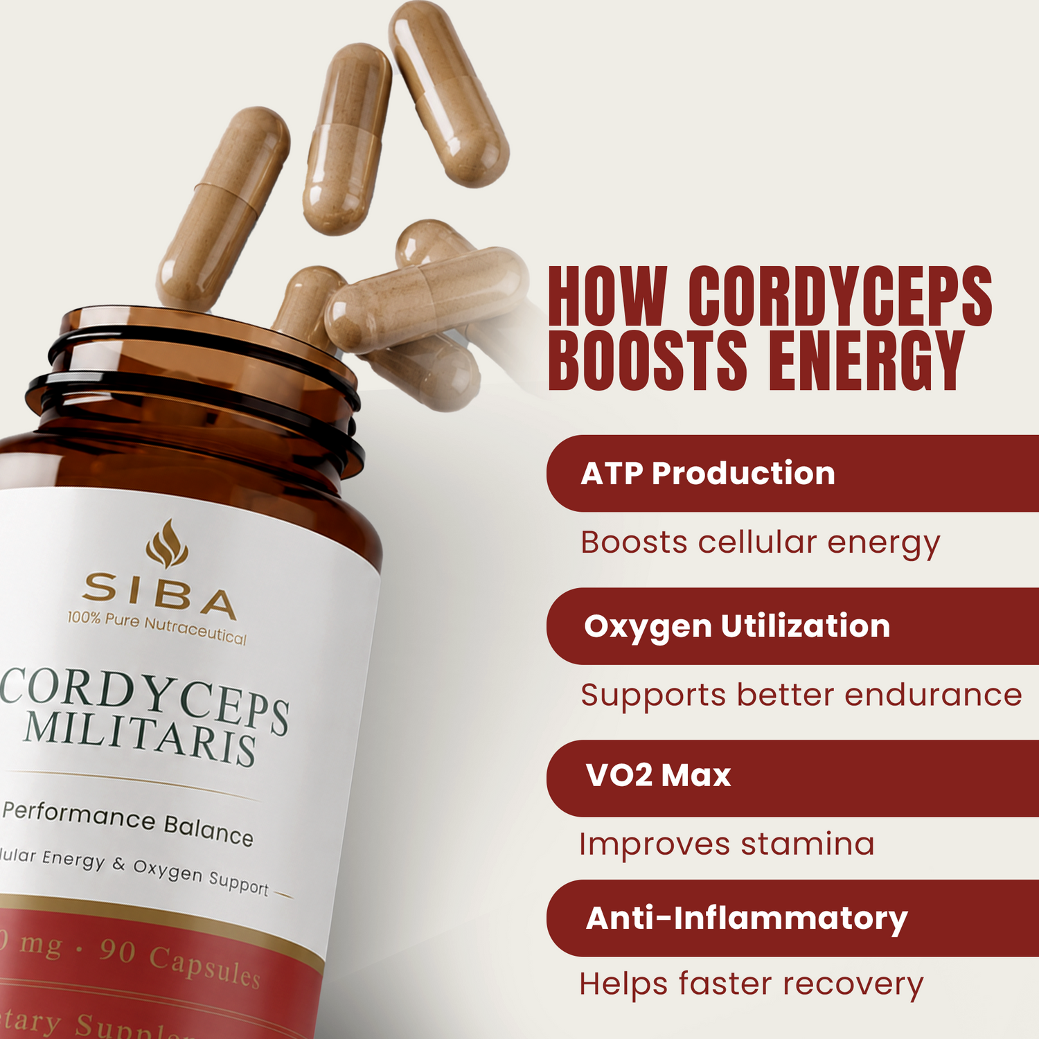 Cordyceps Mushroom Capsules