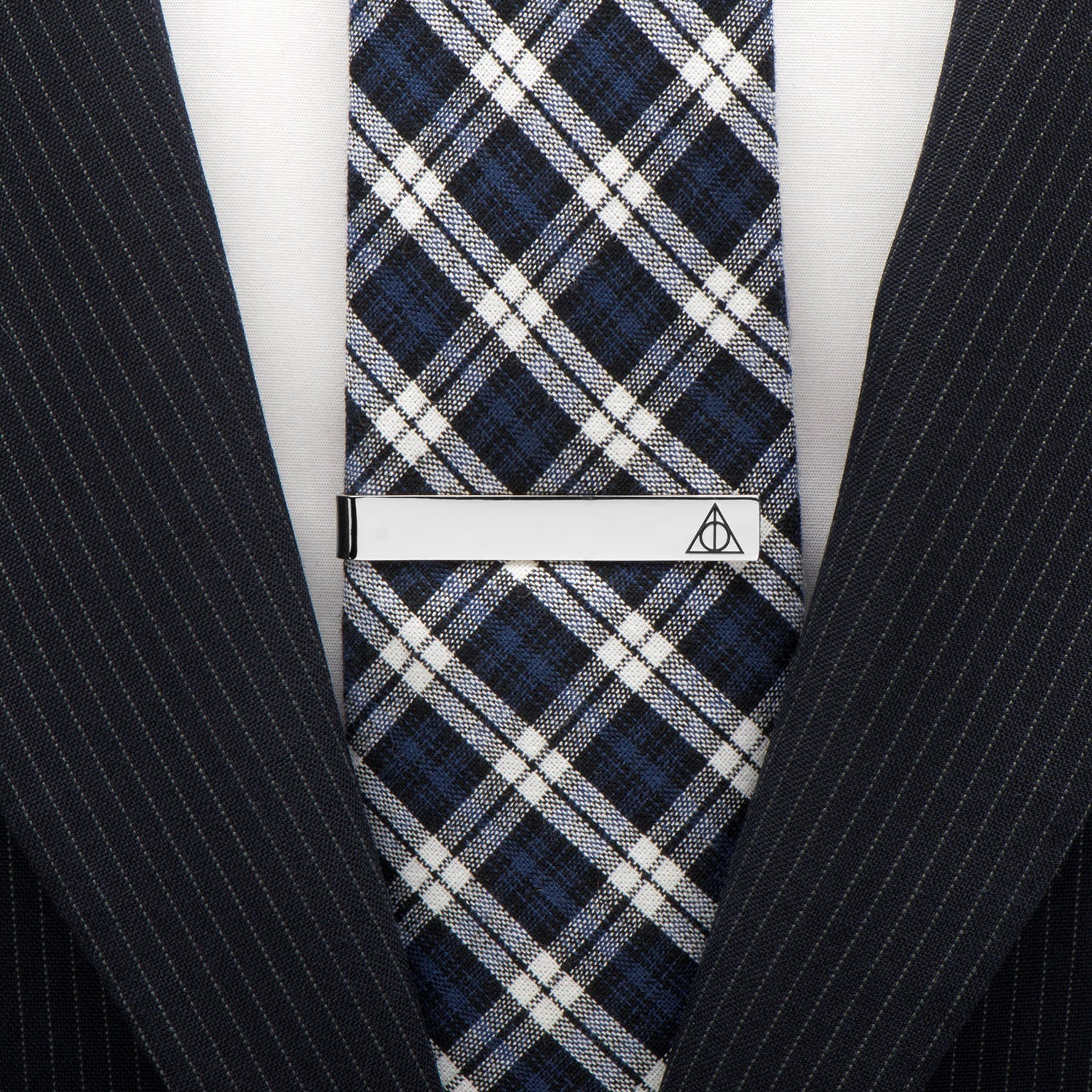 Harry Potter Deathly Hallows "Always" Hidden Message Tie Bar