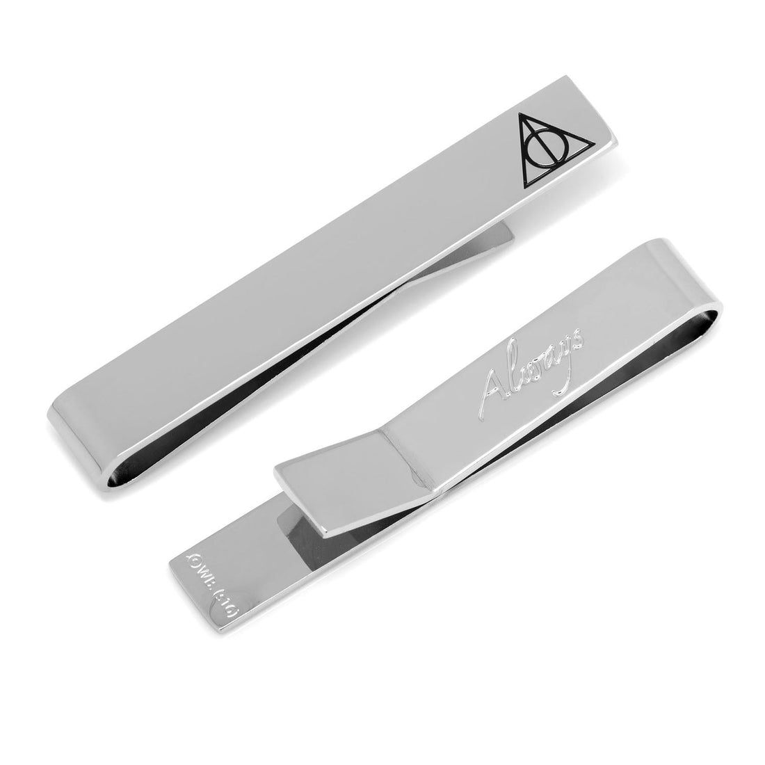 Harry Potter Deathly Hallows "Always" Hidden Message Tie Bar by Cufflinks.com
