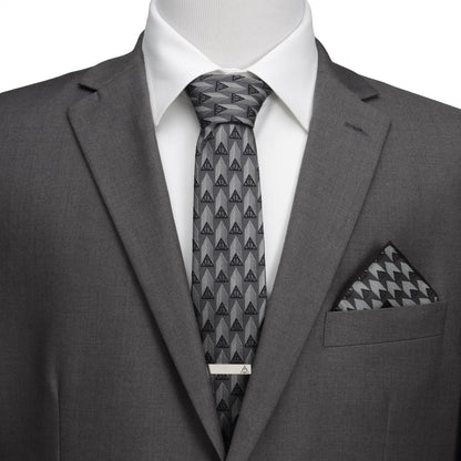 Harry Potter Deathly Hallows Gray Silk Men&