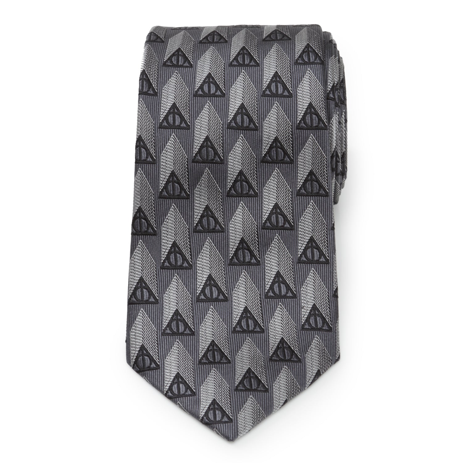 Harry Potter Deathly Hallows Gray Silk Men&