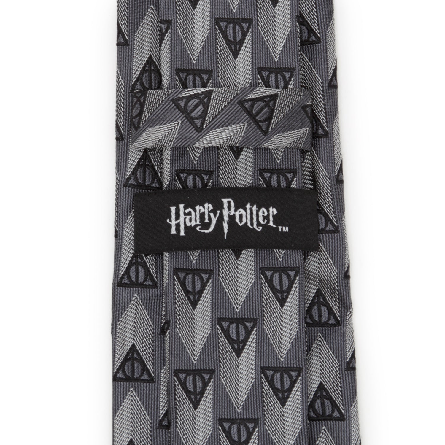 Harry Potter Deathly Hallows Gray Silk Men&