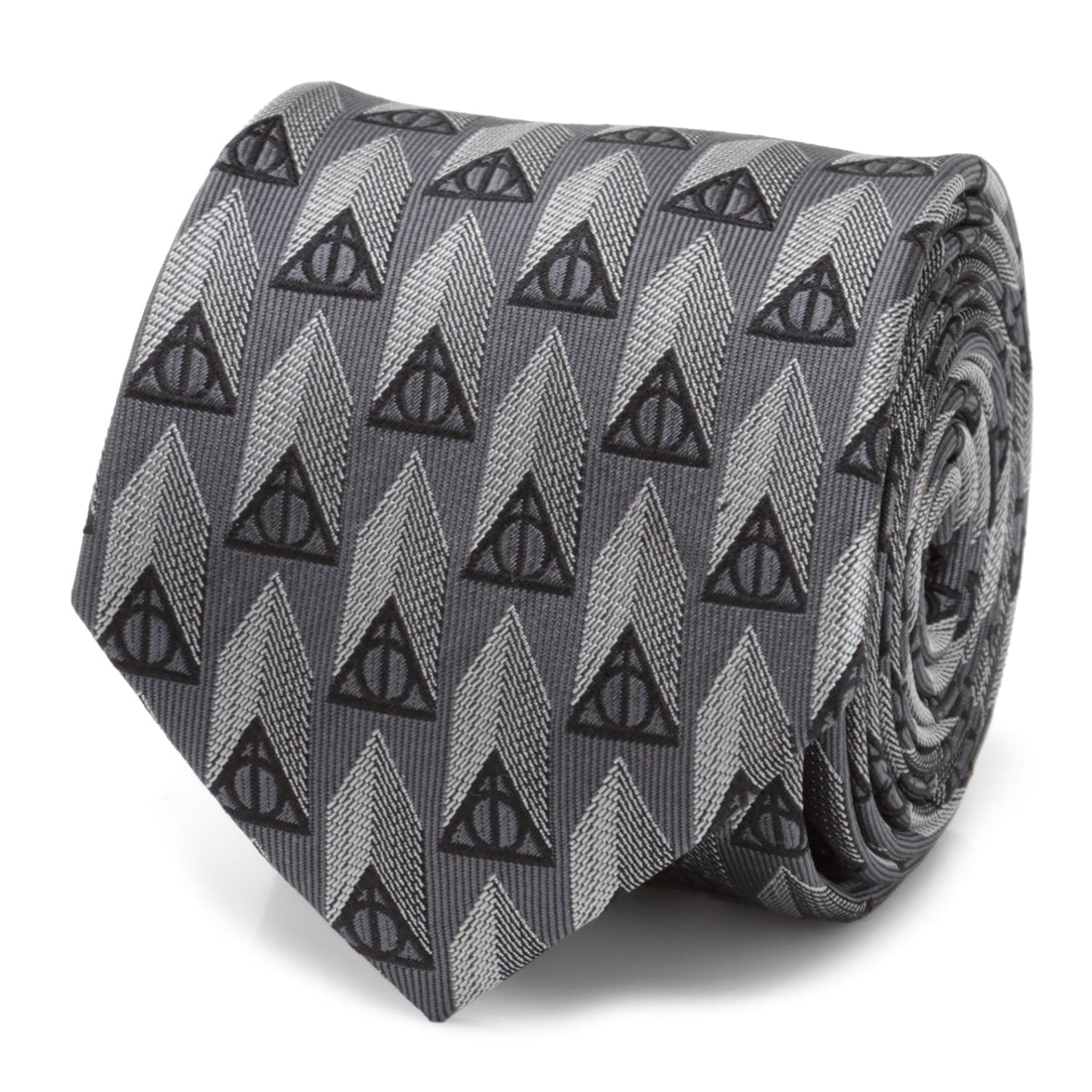 Harry Potter Deathly Hallows Gray Silk Men&