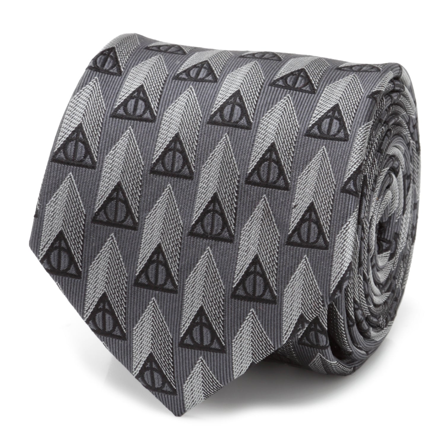 Harry Potter Deathly Hallows Gray Silk Men&