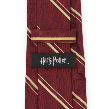 Harry Potter Gryffindor Maroon Stripe Silk Men&