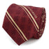 Harry Potter Gryffindor Maroon Stripe Silk Men&