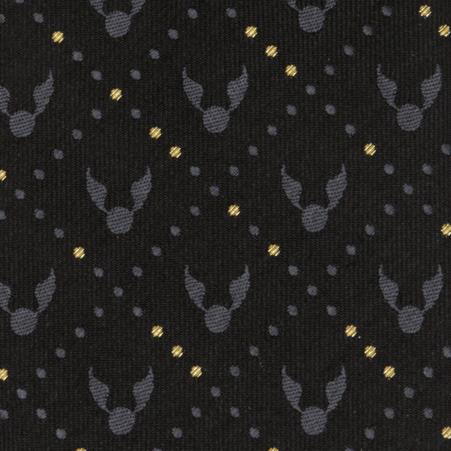 Harry Potter Golden Snitch Black Necktie Gift Set