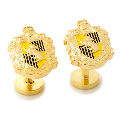 Harry Potter Hufflepuff Crest Cufflinks by Cufflinks.com