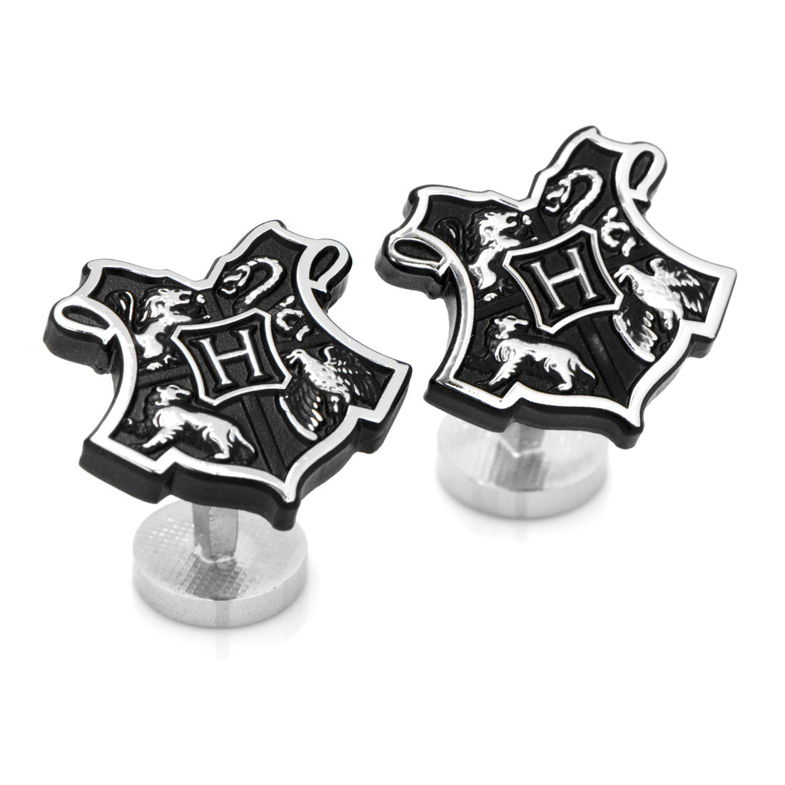 Harry Potter Hogwarts 3D Crest Cufflinks by Cufflinks.com