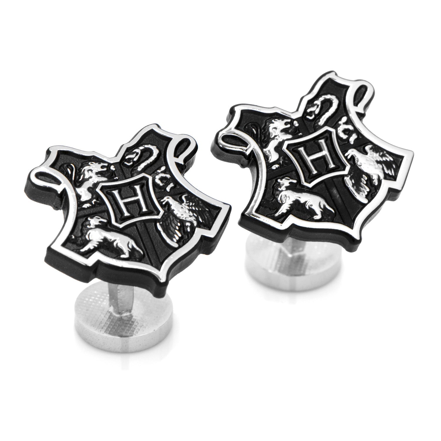Harry Potter Hogwarts 3D Crest Cufflinks by Cufflinks.com