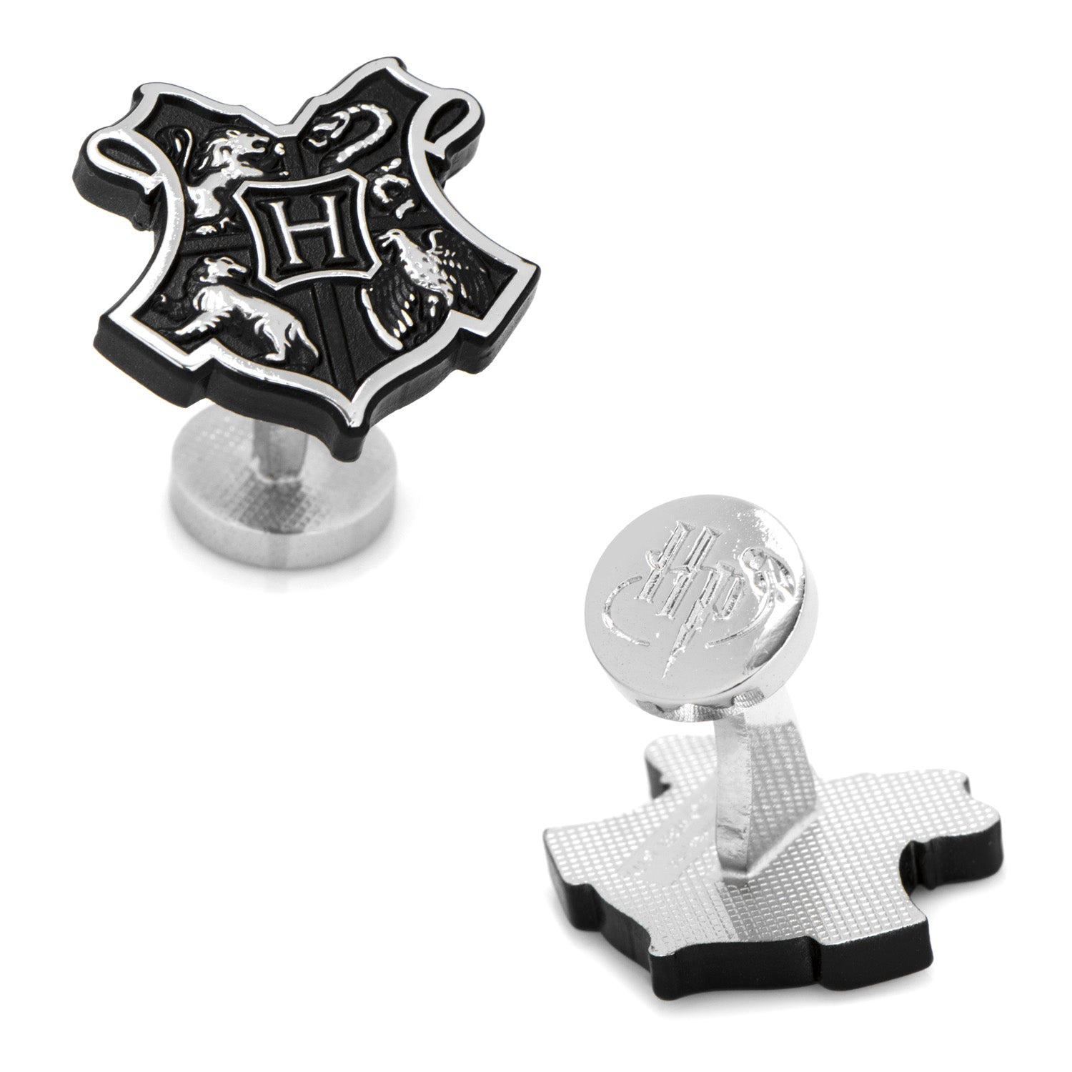 Harry Potter Hogwarts 3D Crest Cufflinks by Cufflinks.com