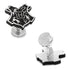 Harry Potter Hogwarts 3D Crest Cufflinks by Cufflinks.com
