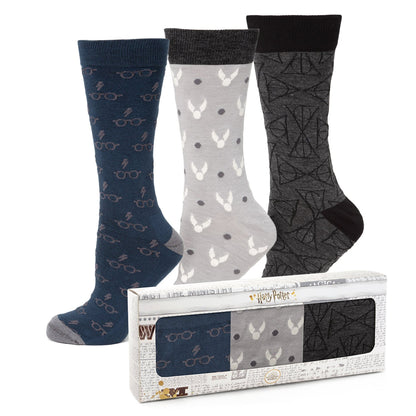 Harry Potter 3 Pack Sock Gift Set by Cufflinks.com