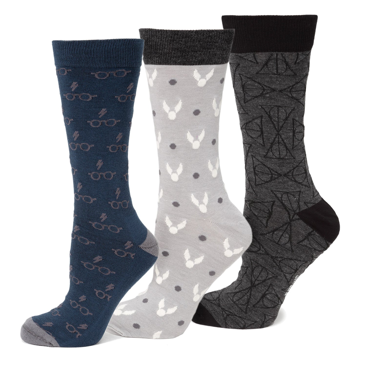 Harry Potter 3 Pack Sock Gift Set by Cufflinks.com