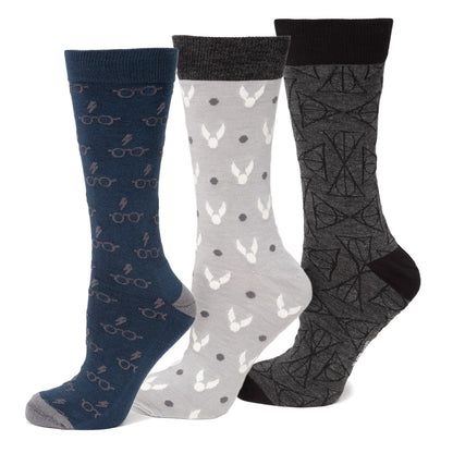 Harry Potter 3 Pack Sock Gift Set by Cufflinks.com