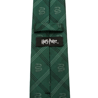 Harry Potter Slytherin Plaid Tie by Cufflinks.com