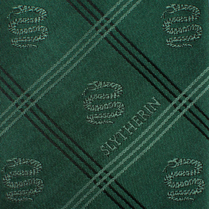 Harry Potter Slytherin Plaid Tie by Cufflinks.com