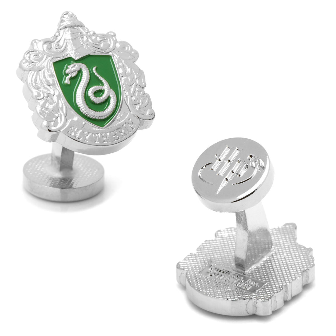 Harry Potter Slytherin Crest Cufflinks by Cufflinks.com
