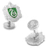 Harry Potter Slytherin Crest Cufflinks by Cufflinks.com