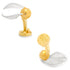Harry Potter Golden Snitch 3D Cufflinks by Cufflinks.com