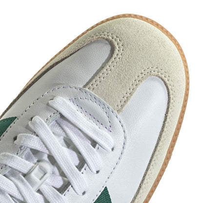 Adidas Mens Samba OG - White/Scarlet/Dark Green by Denim Exchange