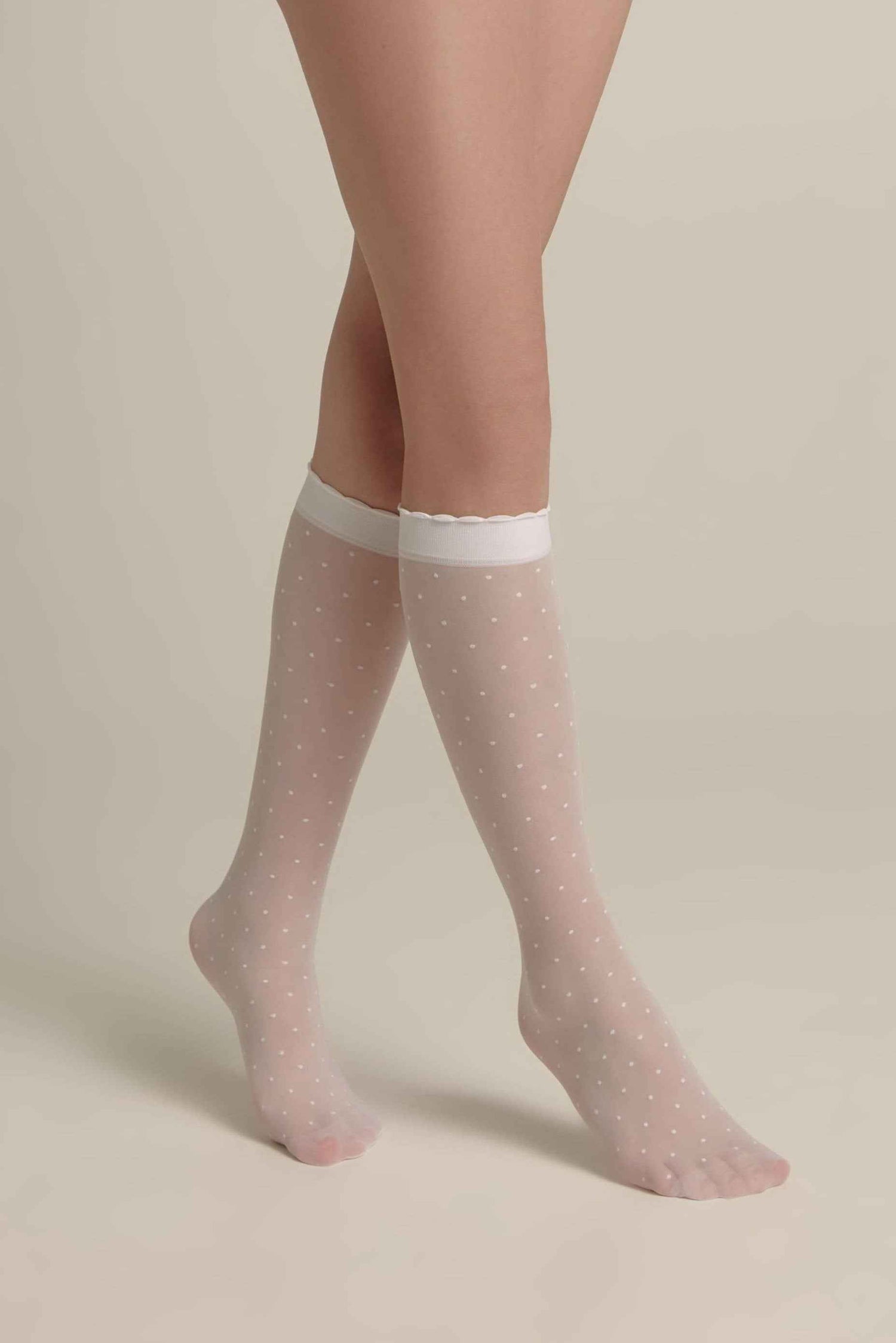 Conte Knee-Highs for girls Dots 20 Den
