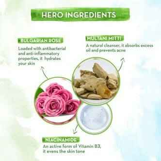 Mamaearth Multani Mitti Face Wash With Multani Mitti &amp; Bulgarian Rose
