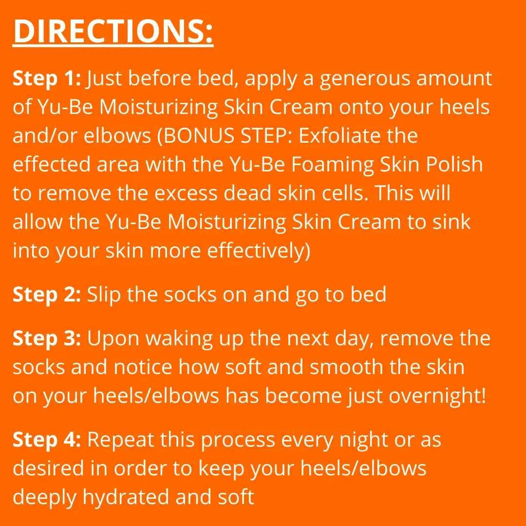 Heel &amp; Elbow Moisturizing Socks