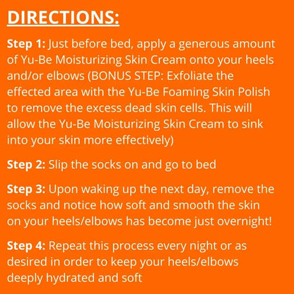 Heel &amp; Elbow Moisturizing Socks