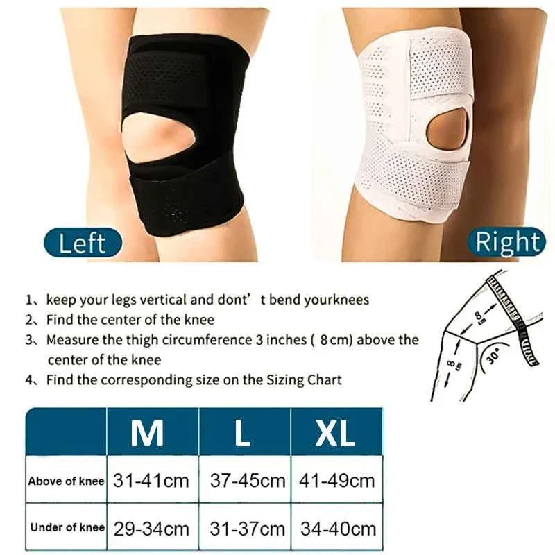 KneeGuard™ Knee Brace – Stabilizing Support for Meniscus &amp; Joint Comfort