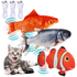 Vida Smart - Premium Interactive Wagging Fish Cat Toy - USB Rechargeable Plush with Realistic Movement for Endless Fun & Entertainment! by Pasteur Pharmacy