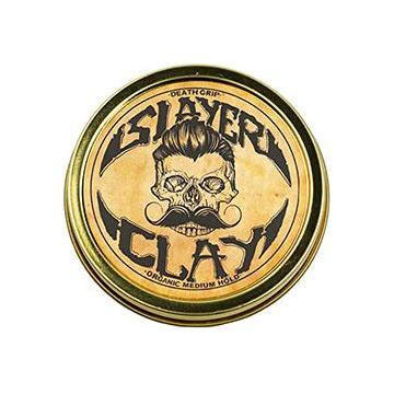 Death Grip Slayer Organic Medium Hold Hair Clay 2 oz by Pasteur Pharmacy