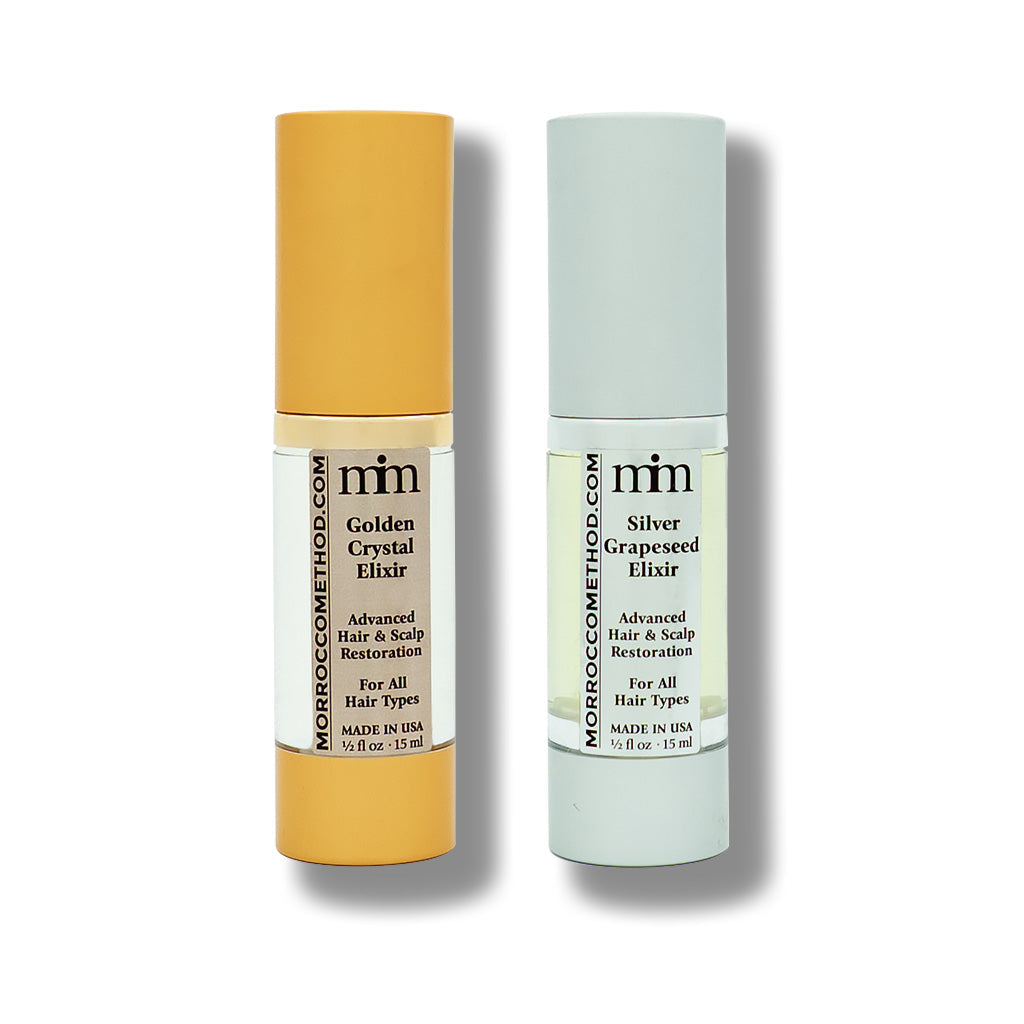 Hair Restoring Elixir Set - Silver &amp; Golden by Morrocco Method International